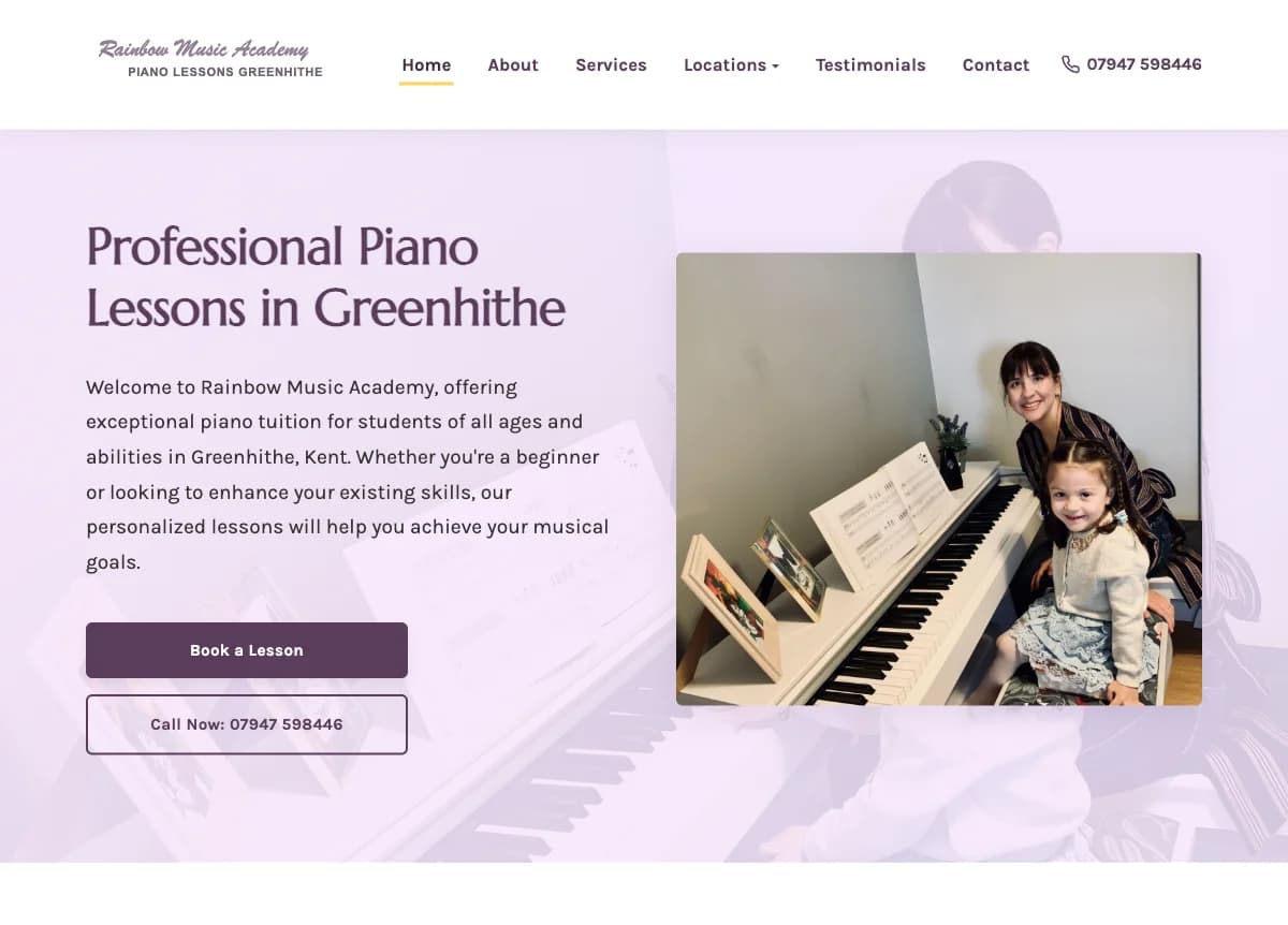 Rainbow Music Academy — after